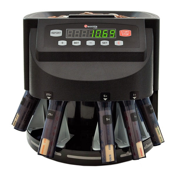 Cassida C200 Coin Counter/Sorter/Wrapper —