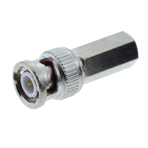RG59 BNC Connector, Male BNC Twist-On Connector for RG-59 Coax Cable