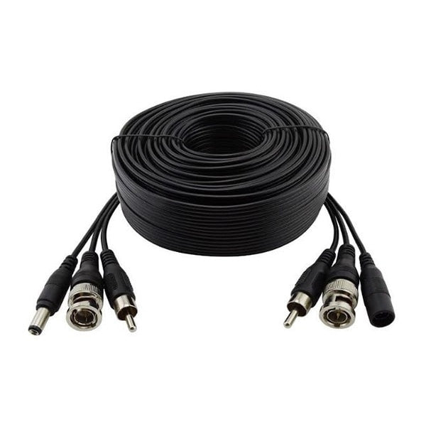 100ft Siamese Video Power Audio Cable, AHD TVI HD-SDI CVI CCTV Cameras