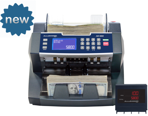 accubanker ab5800 money counter