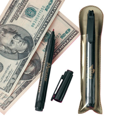 Counterfeit Detector Pen With Clipped Cap