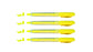Dri Mark Original Fluorescent Yellow Highlighter- 12 Pack