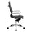 Flash Furniture - High Back Black Ribbed Upholstered Leather Executive Office Chair