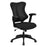 Flash Furniture High Back Black Mesh Chair with Nylon Base