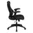 Flash Furniture High Back Black Mesh Chair with Nylon Base