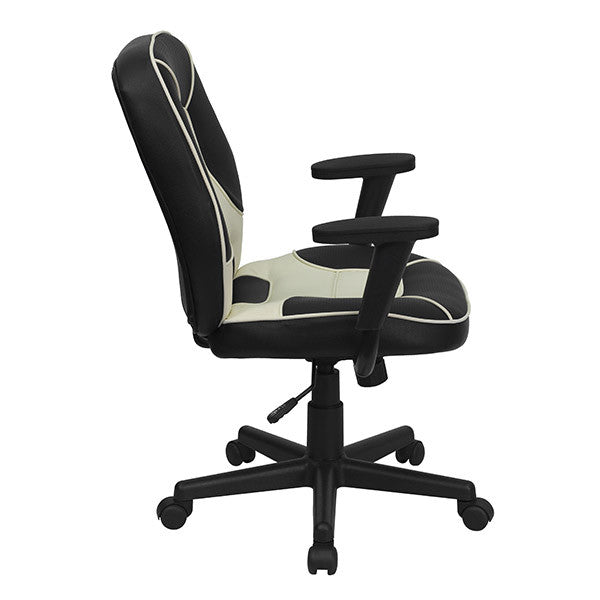 Flash Furniture Mid-Back Vinyl Steno Executive Office Chair