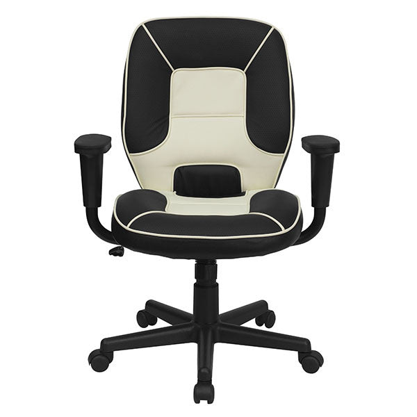 Flash Furniture Mid-Back Vinyl Steno Executive Office Chair