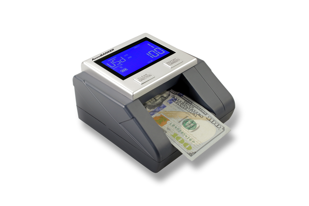 Accubanker D585 Multi-Scanix Counterfeit Bill Detector (Detects USD, EUR, GBP)