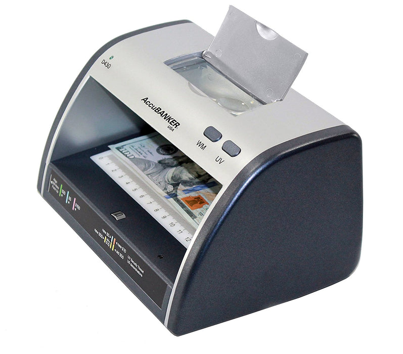 AccuBANKER LED430 Counterfeit Bill & Card Detector, 110V